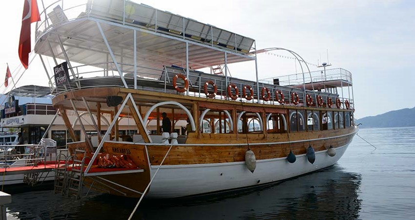 viking boat trip marmaris